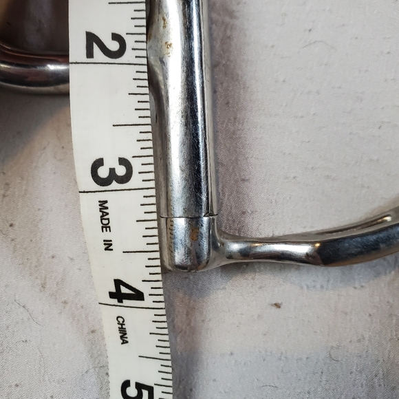 Myler Dee Bit with Hooks with Narrow Low Ported Barrel - Picture 4 of 4